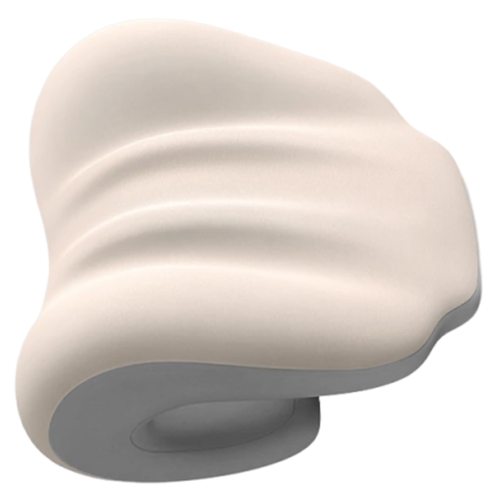 Zwwaazhf White And Gray Color Ergonomic Chair Headrest Pillow Providing Neck And Reducing Fatigue For Long Hours Of Work Ergonomic Neck