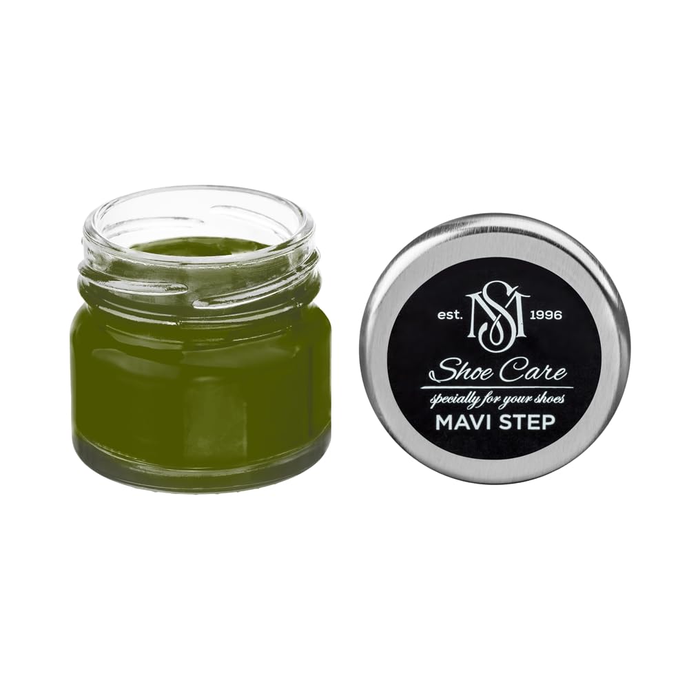 Rénovateur Couleur Daim Vert Caviar MAVI STEP flacon 25 ml soin velours