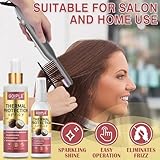 Coconut Heat Protection Spray - Thermal Protector for Hair, Travel Size, Paraben & Dye Free - Image 8