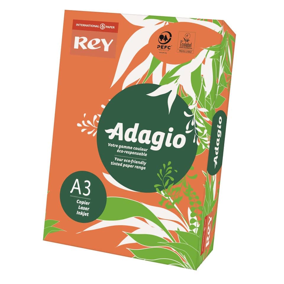 A3 International Paper Rey Adagio Orange 21