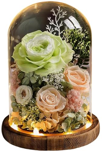プリザーブドフラワー 仏花 仏壇用 お供え花 お悔み お供え プレゼント ペット仏花 花 お盆 御供え 枕花 お墓参り 仏壇花 仏花 喪中はがき 喪中お見舞い ローズ ledライト付き アレンジメント お供え お悔やみ お盆 (A)