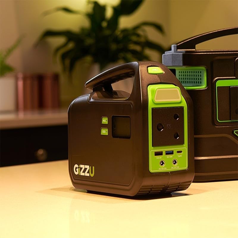 Gizzu 242Wh 1 x 3 Prong SA Plug Point Portable Power Station