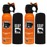 EPA認証済み 2本セット ＵＤＡＰ 熊撃退スプレー ホルスター付 （アメリカ森林警備隊採用品）正規輸入品 熊スプレー 業務用 自治体導入 法人