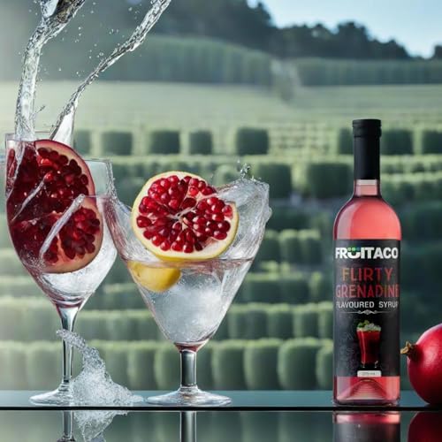 Image of Fruitaco Grenadine Syrup For Mocktails, Cocktails, Liquid, 375Ml