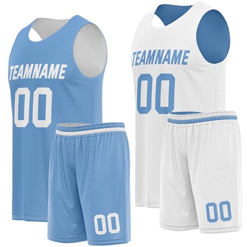 Custom Reversible Basketball Uniform Set-Jersey & Shorts