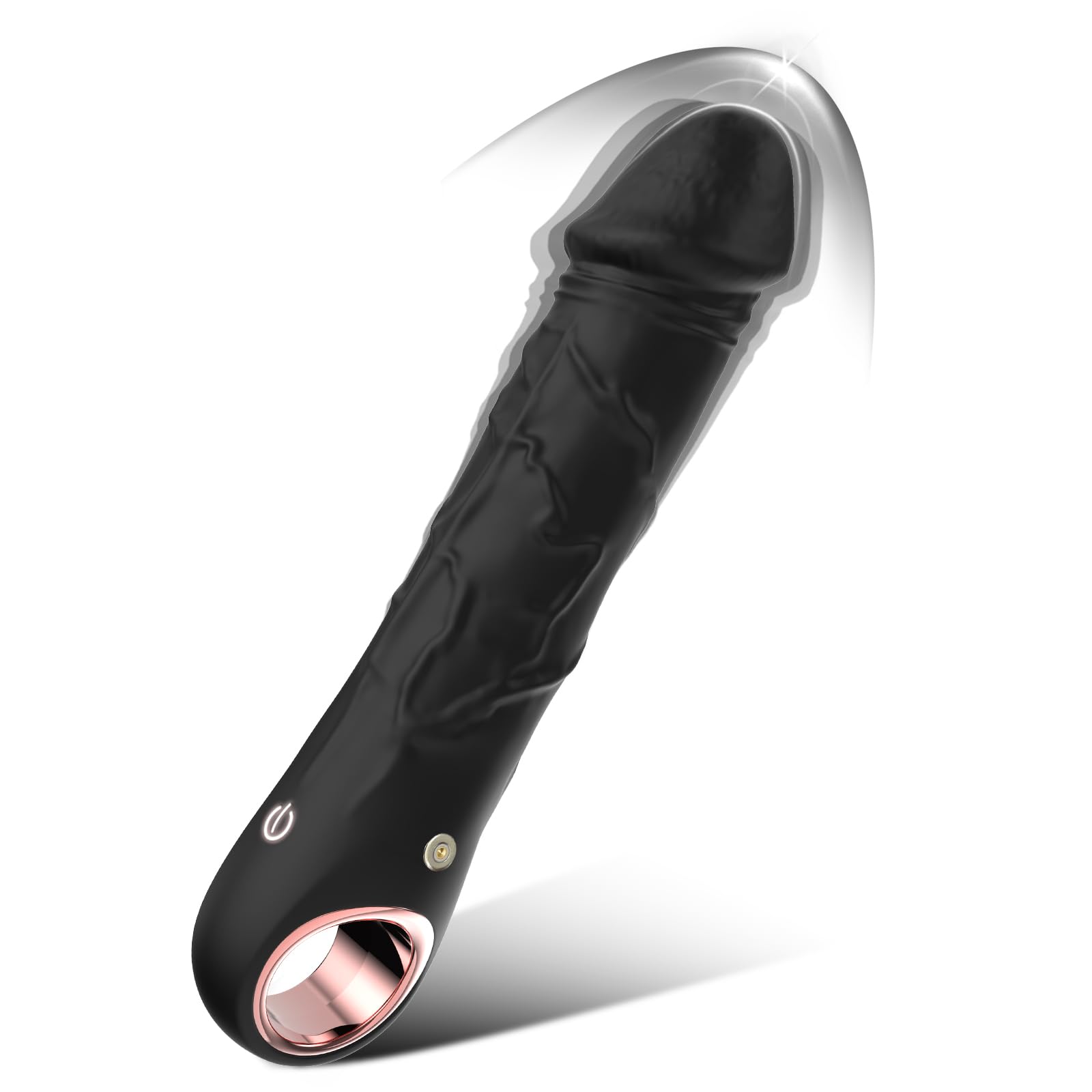 Vibrador de punto G BGGOOD para mujeres adultas, juguetes sexuales con 10 vibraciones, consoladores de silicona realistas, vibradores de dedo para estimulación múltiple, estimulador de clítoris para placer en solitario y en pareja, color negro