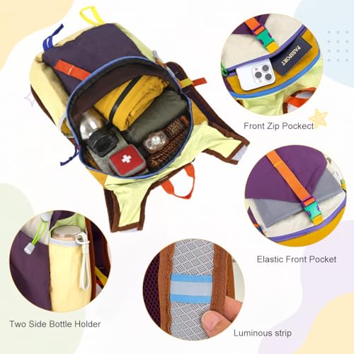 Image of Venzina Trekking Small Bags, Lightweight Hiking Backpack Packable