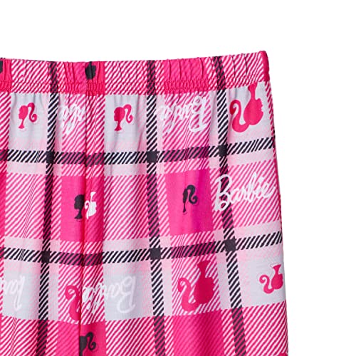 Barbie Girls Pajama Pants and Sleep Shirt Sets for Kids 4 Piece Sleepwear Set for Girls3
