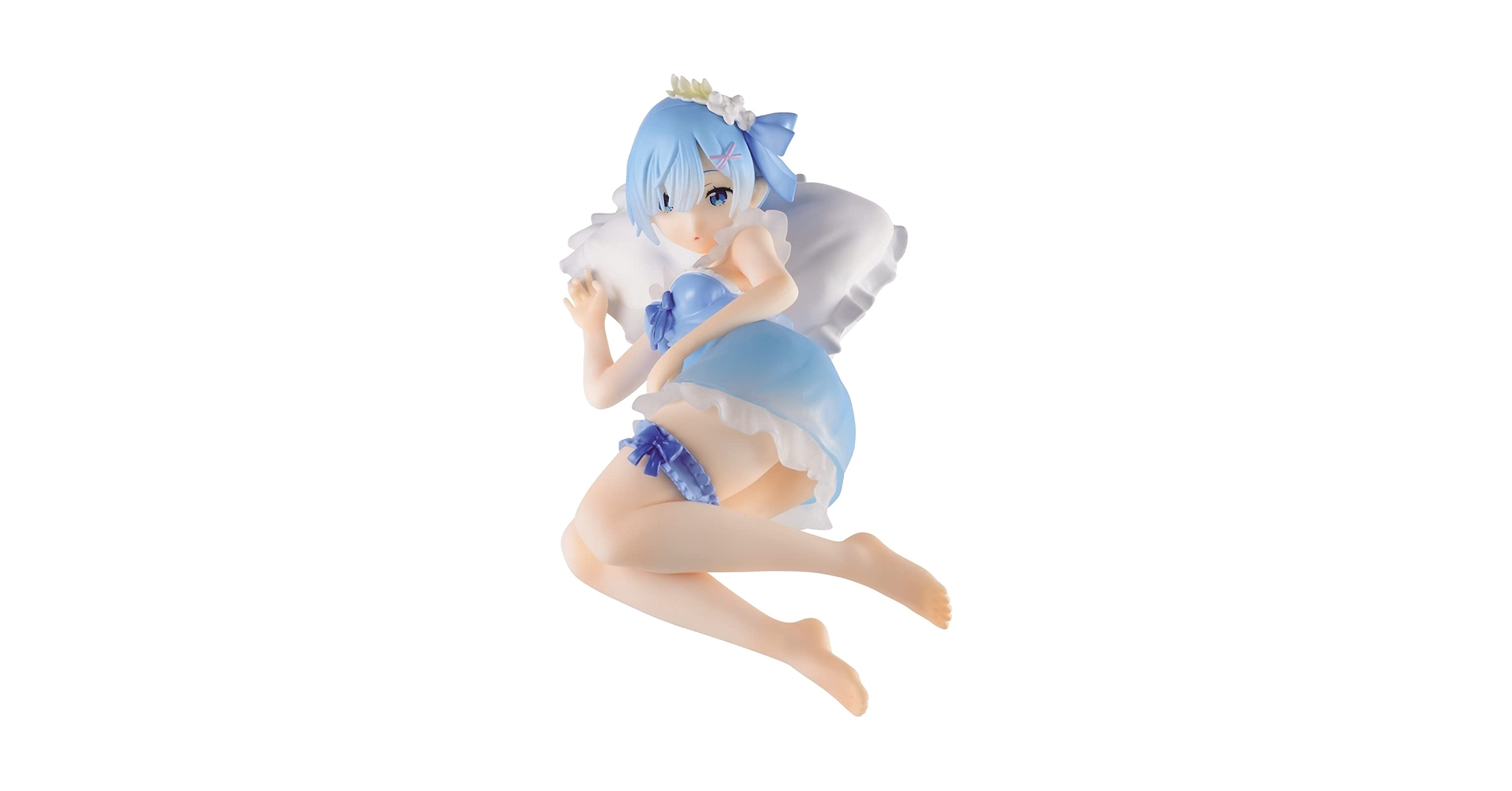 一番くじ Re:ゼロから始める異世界生活 まどろみのティーパーティー ラストワン賞 レム フィギュア おめざめver. 51KNKs2-HpL.jpg_BO30,255,255,