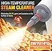 ImwdROYP Handheld Steam Cleaner, 450ml Capacity Portable High Pressure Steam Cleaner with 11 Accessories, Easy And Effortless Steam Cleaner Handheld for Kitchen, Sofa, Car, Floors And Windows