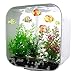 TINKSKY Plastic Artificial Fishes Decorations for Aquarium Fish Tank 10pcs (Random Color Pattern)