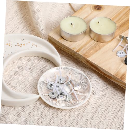 Pabilos para velas de algodón con base 500 unidades miniatura 4