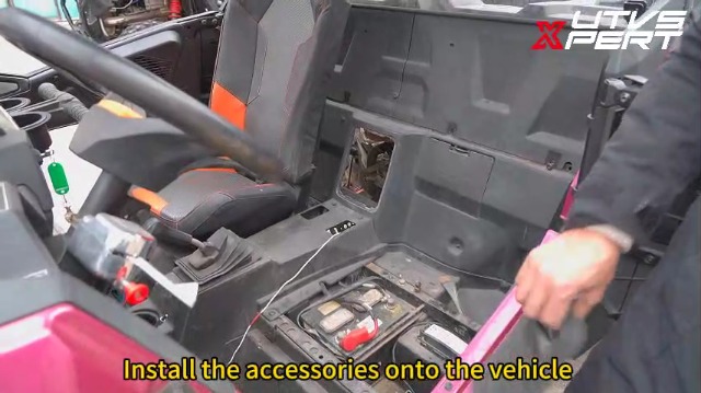 Amazon.com: UTVSXPERT Engine Access Panel Black for Polaris RZR 4