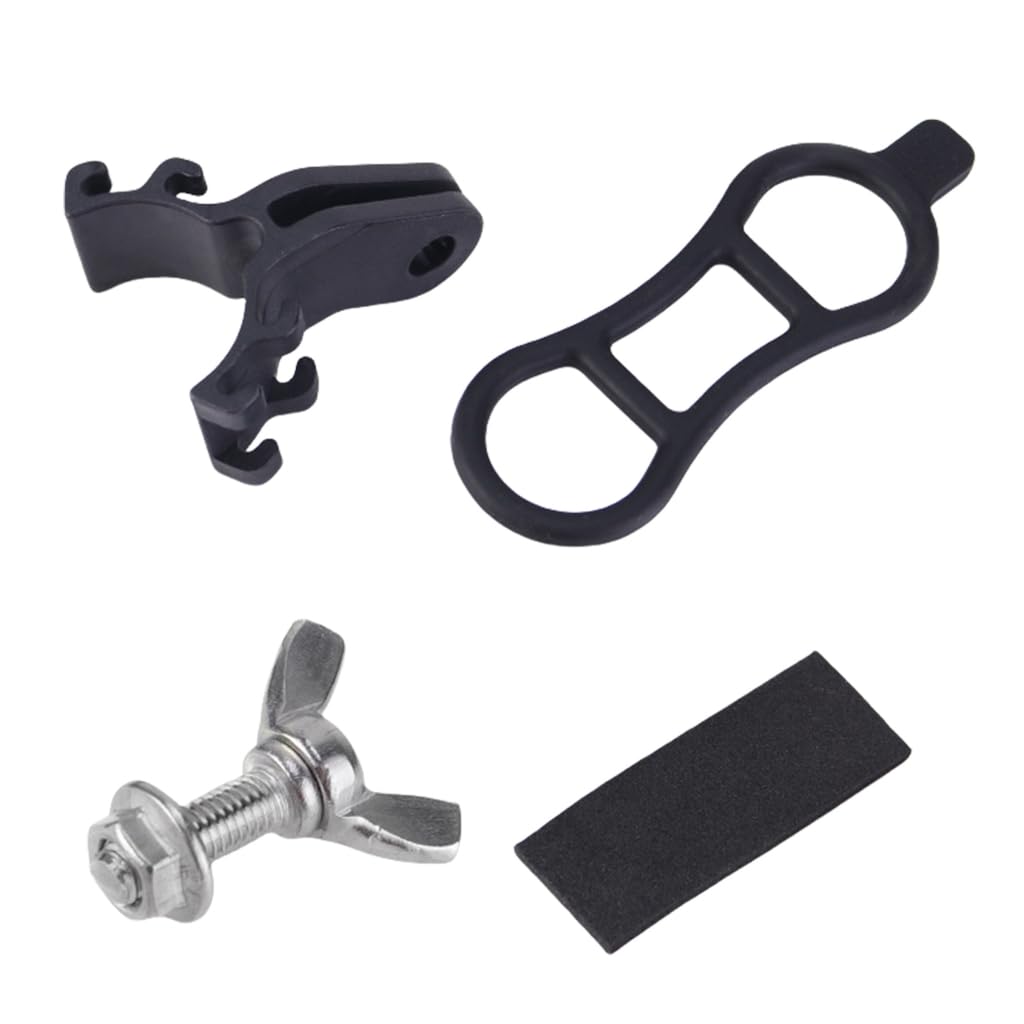 Greabuy Bicycles Flashlight Mount Holder Stable Bikes Handlebar Flashlight Holder Bicycles Light Torch Mount Bracket Clip Clamp