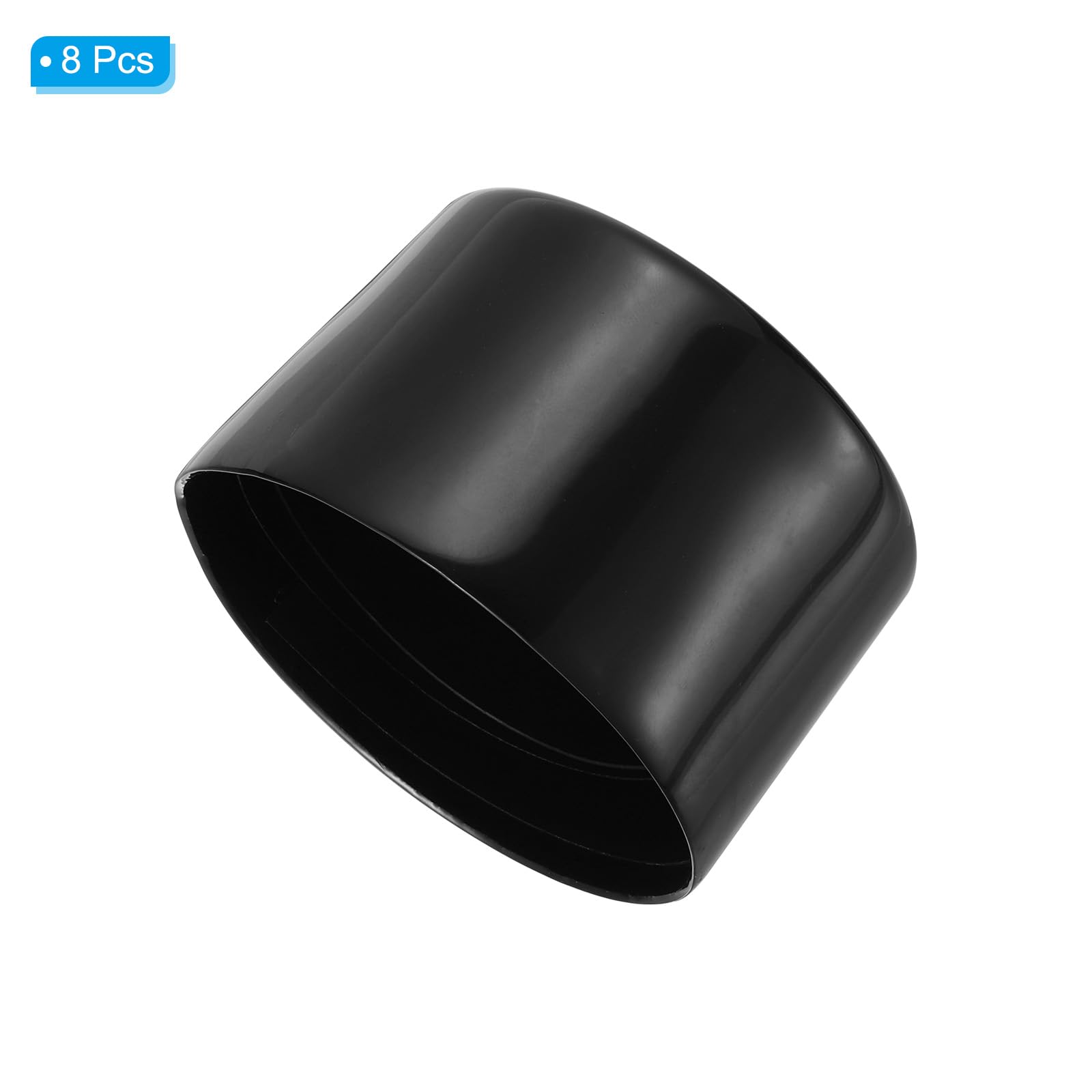 PATIKIL 3" ID Round Rubber End Caps - Image 3