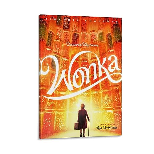 ウォンカとチョコレート工場のはじまり Wonka 最新 ファンタジー映画 ポスター (1) キャンバス 芸術 ポスター 壁アート 画像 印刷 現代 寝室 装飾 ポスター ホームアートワーク24x36inch(60x90cm) ウォンカとチョコレート工場のはじまり Wonka 最新 ファンタジー映画 ポスター (1) キャンバス 芸術 ポスター 壁アート 画像 印刷 現代 寝室 装飾 ポスター ホームアートワーク24x36inch(60x90cm)