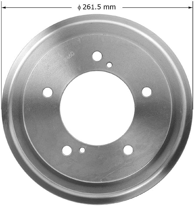 Image of Bendix Premium PDR0683 Rear Brake Drum for Chevrolet Tracker 1998, Geo Tracker 1997-1996, Suzuki Sidekick 1998-1996, X-90 1998-1996
