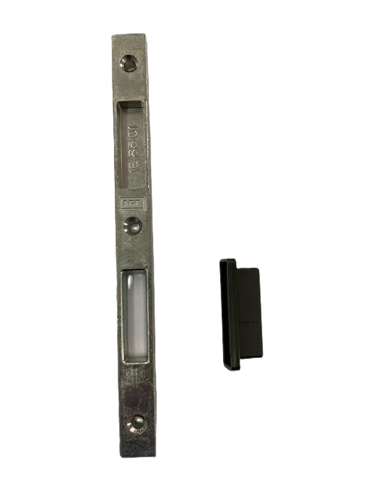 Incontro scrocco più catenaccio fisso AGB Sicurtop Multipunto frontale 16 mm, 18x208x8,5 mm AGB