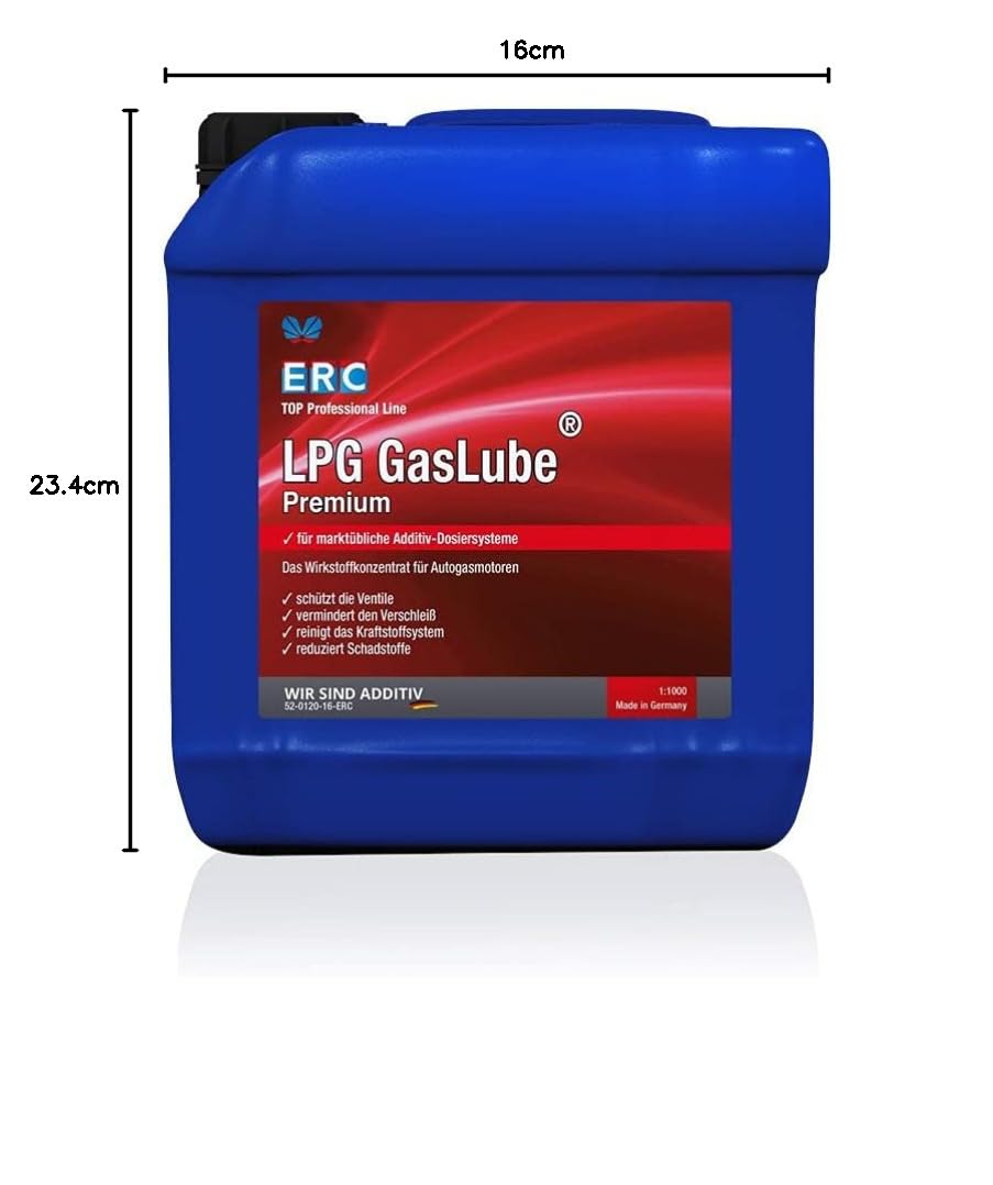 ERC LPG GasLube® Premium, für LPG Autogasbetrieb, 1:1000, 5L Kanister