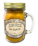 Our Own Candle Company Hot Apple Pie Scented 13 Ounce Mason Jar Candle