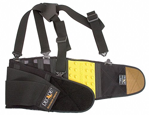 Back Support W/Suspenders, Contoured, 2XL