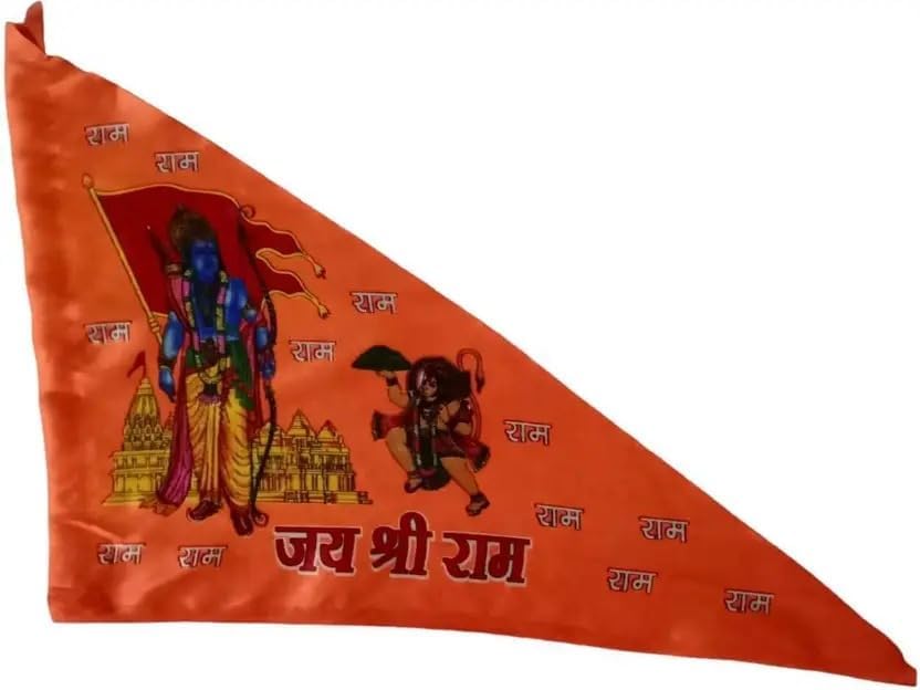 DENICRAAS Jay Shree Ram Religious Flag (2)