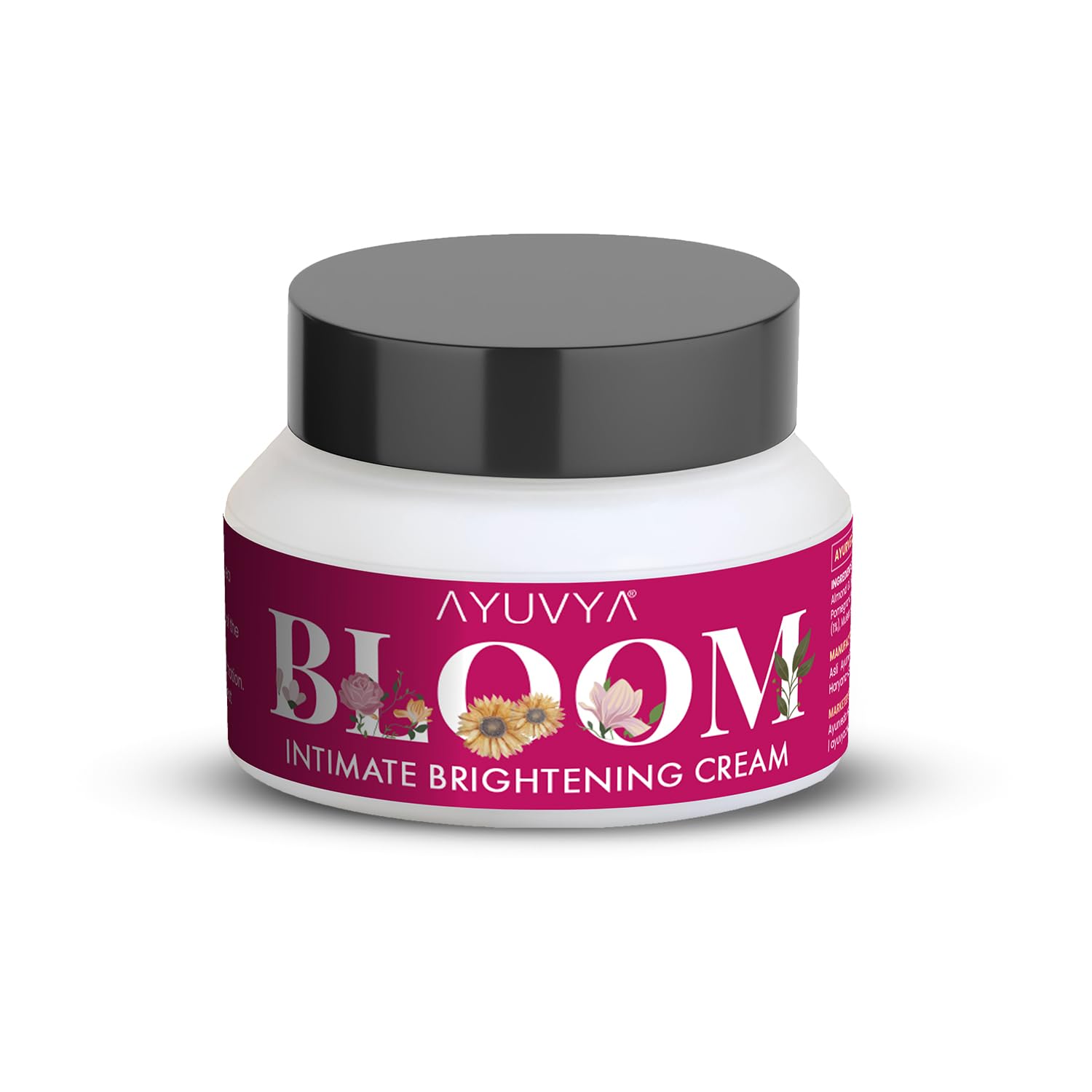 Bloom Intimate Brightening Cream for Dark Inner Thighs & Bikini Area with Coffee & Orange Extract, Mulethi, Almond Oil & Pomegranate | 100% Ayurvedic | 50g-image-25