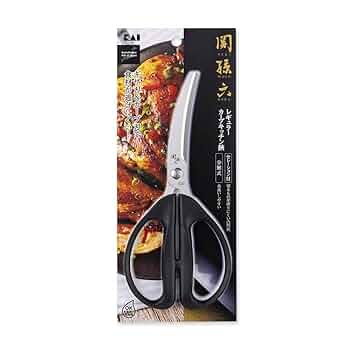マルチキッチンハサミ 鋸歯状 刃*6 マルチキッチンハサミ 鋸歯状 刃*6 関孫六 レギュラーキッチン鋏