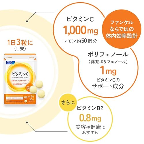ファンケル(FANCL) ビタミンC 90日分 (30日分×3袋) の商品画像 2