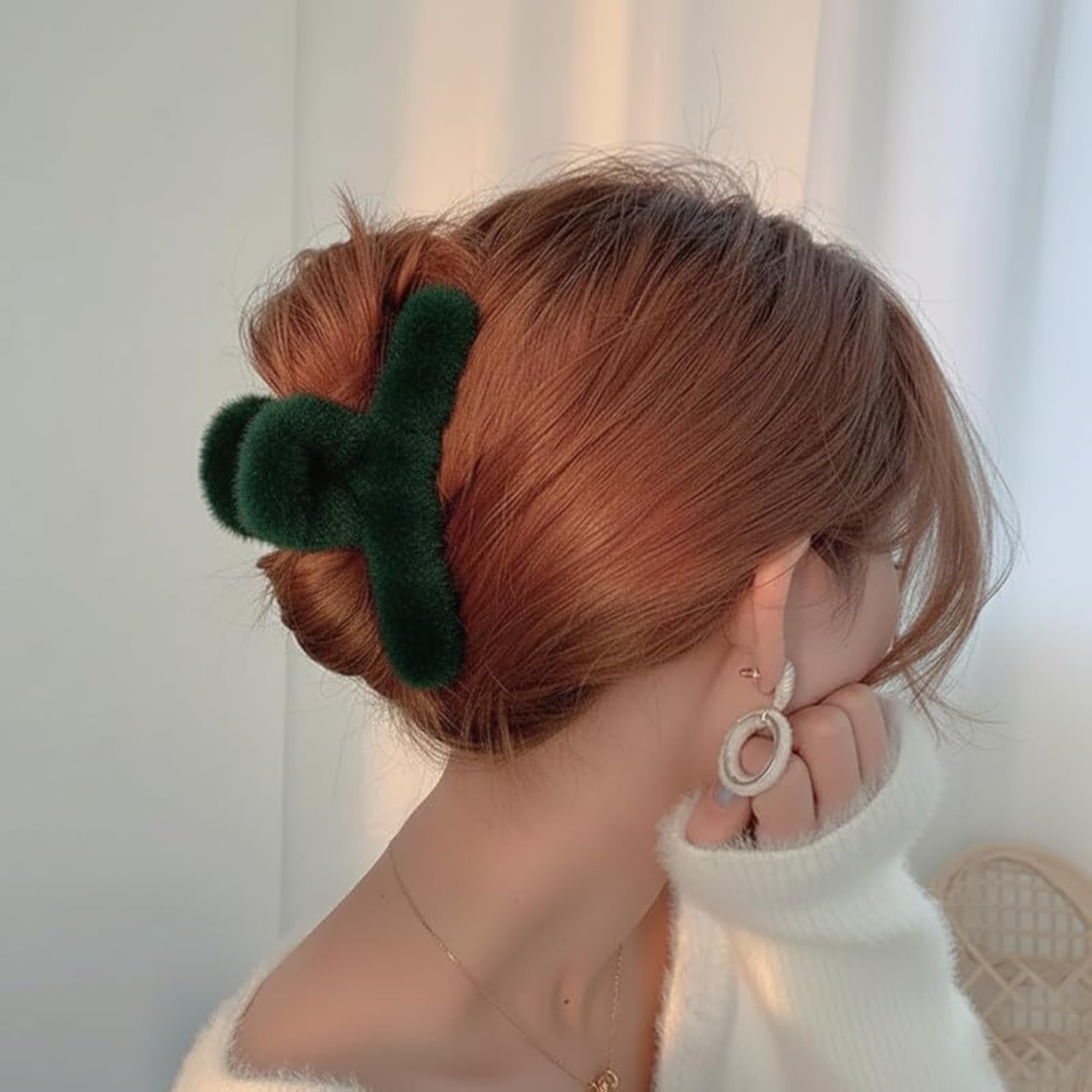 Multi Super Soft Hair Claw Clips Pack of 6