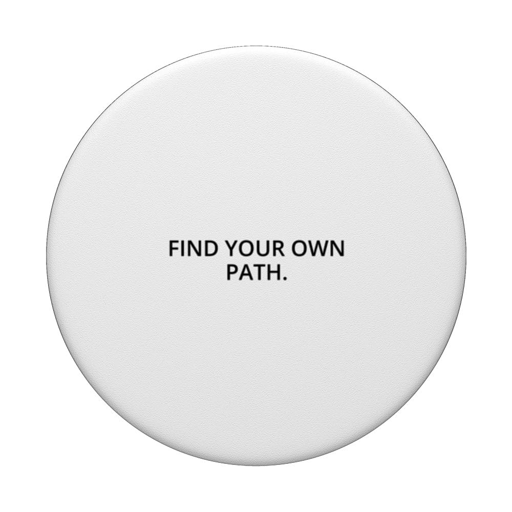 Find your own path. PopSockets Swappable PopGrip, Black - Image 3