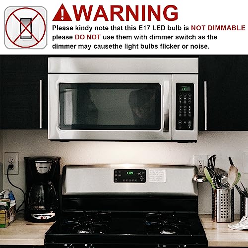 Image of G8 LED Bulb 3W WB25X10019 Microwave Light Bulbs 20W Halogen Bulb Replacement for GE Microwave Oven T4 Bi-Pin Base 120V Natural White 4000K, 2-Pack