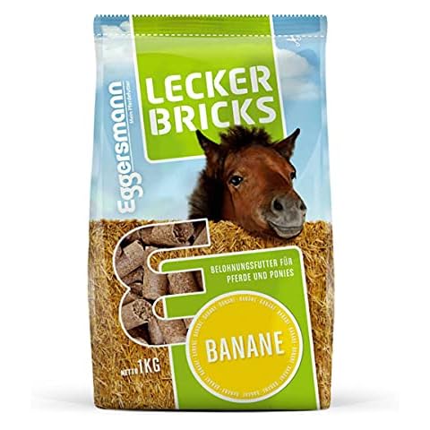 Eggersmann Mein Pferdefutter - Lecker Bricks Banane 1 kg Cover