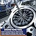 Garhgi 3-1/4 Inch 83mm Cylinder Hone Tool with 240 Grit Silicon Carbide Abrasive Ball Brush, for Brake Cylinders Surface Finishing Crosshatching Deglazing on Metals Steel