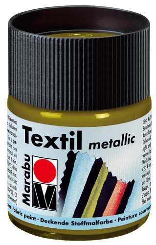 Textilfarbe Metallicgold MARABU 1714 39 784 15ml
