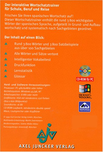 Multimedia-Wortschatztrainer Spanisch