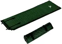 Guepardo, Colchonete Autoinflável Solteiro Smart Compacto, Poliéster 190T PVC, 183 x 60 x 3cm, Camping, Praticidade e Conforto, Verde