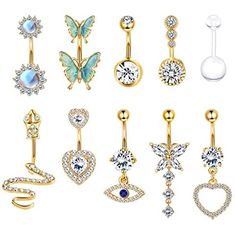 Piercing Nombril Milacolato 14G Cover