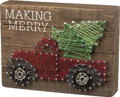 Primitives by KathyString Art - Make Merry