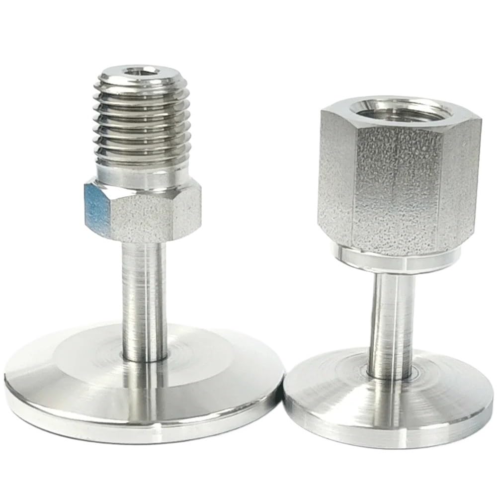 Conector de instalación tuberías SUS316L, macho, hembra, NPT, vacío, 1 Uds