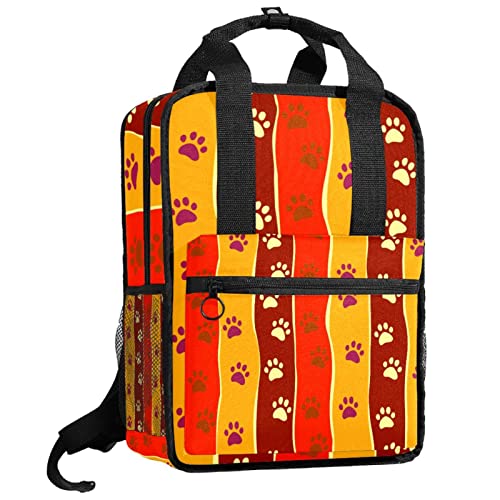 Sac à dos pour garçons motif fleurs bleu et blanc parfait pour la rentrée scolaire