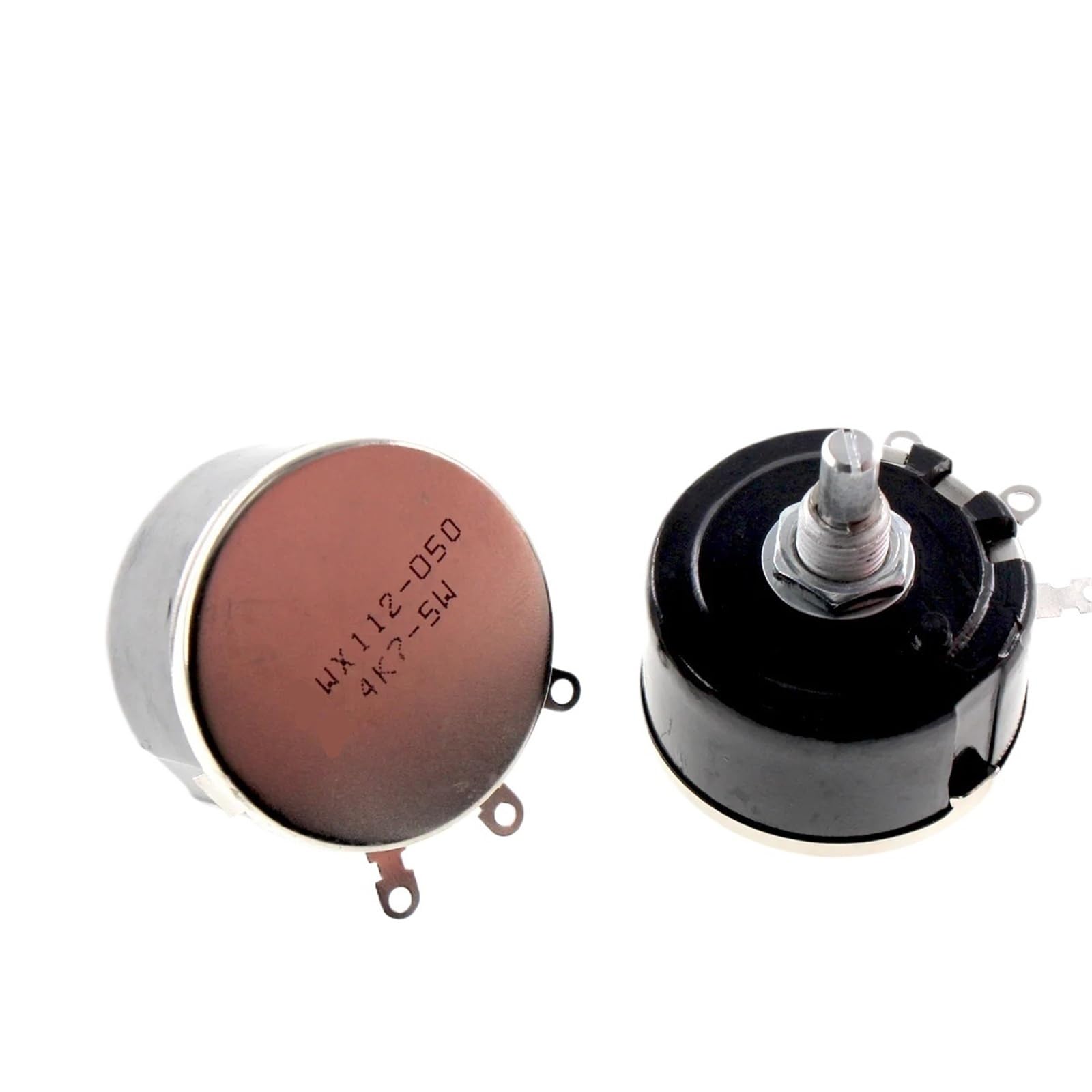 Lot de 5 potentiomètres bobinés à un seul cercle WX112 WX050 5 W, 100 R, 220 R, 330 R, 470 R, 1 K, 2 K, 3 K, 4 K, 7 K, 5 K, 6 K, 6 K, 8 K, 10 K, 22 K, 33 K, 47 K ohms WX050(10K Ohm)