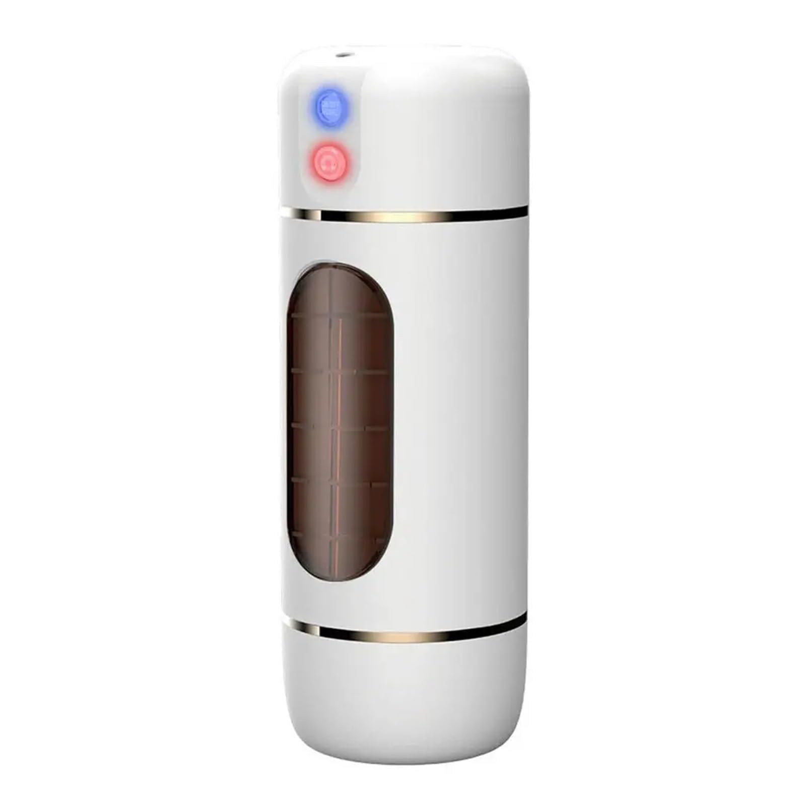 Massaggiatore for sollievo muscolare portatile da uomo - Manuale/Automatico, realizzato in morbido silicone for allenamento di resistenza e relax, facile da pulire e riporre(Automatic white)