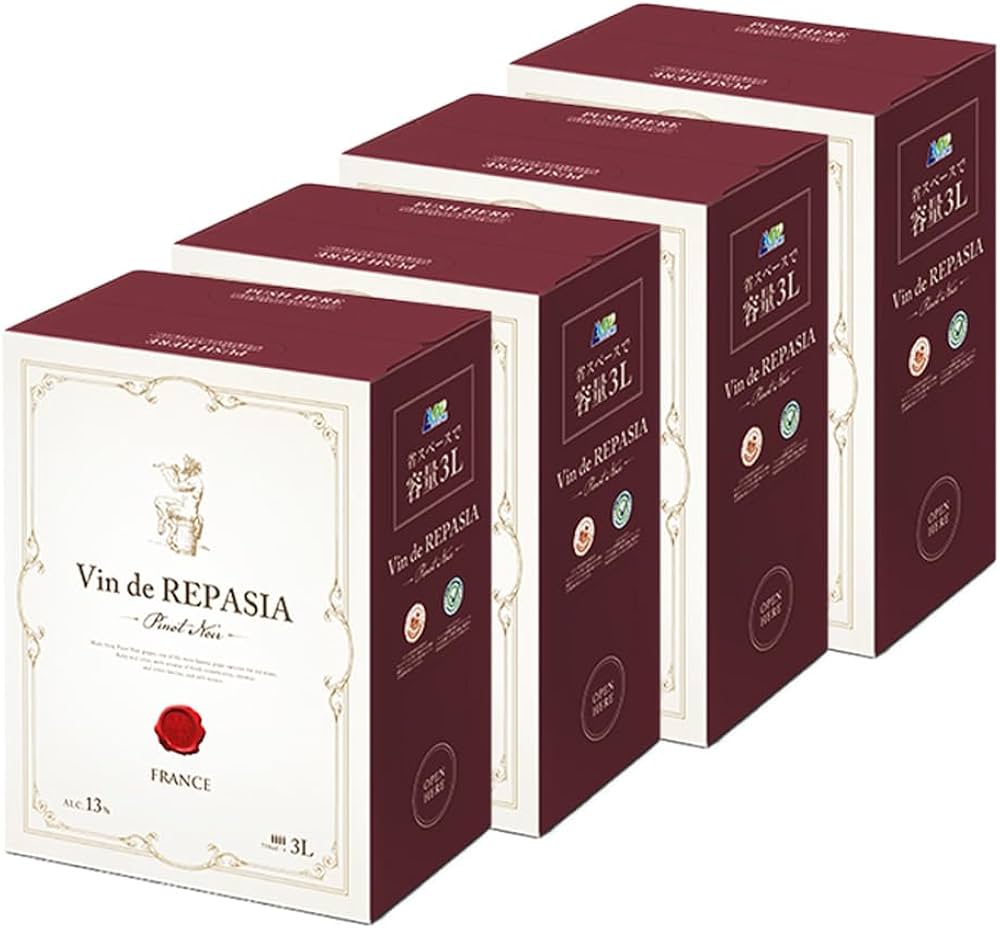 Amazon.co.jp: 【ケース販売】アイリスプラザ ワイン 箱 3000ml