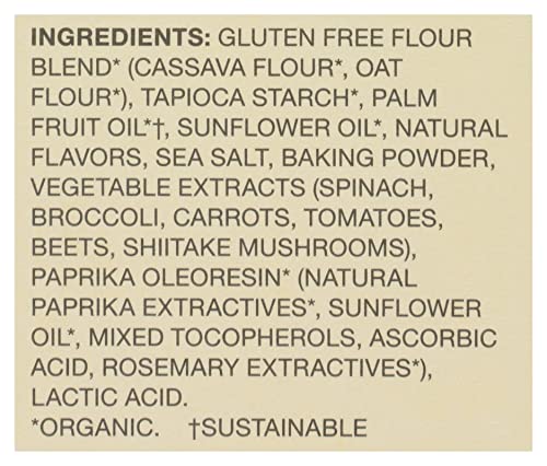 Madegood Organic Cheddar Star Puffed Crackers Multipack, 8.4 Oz #TOP3