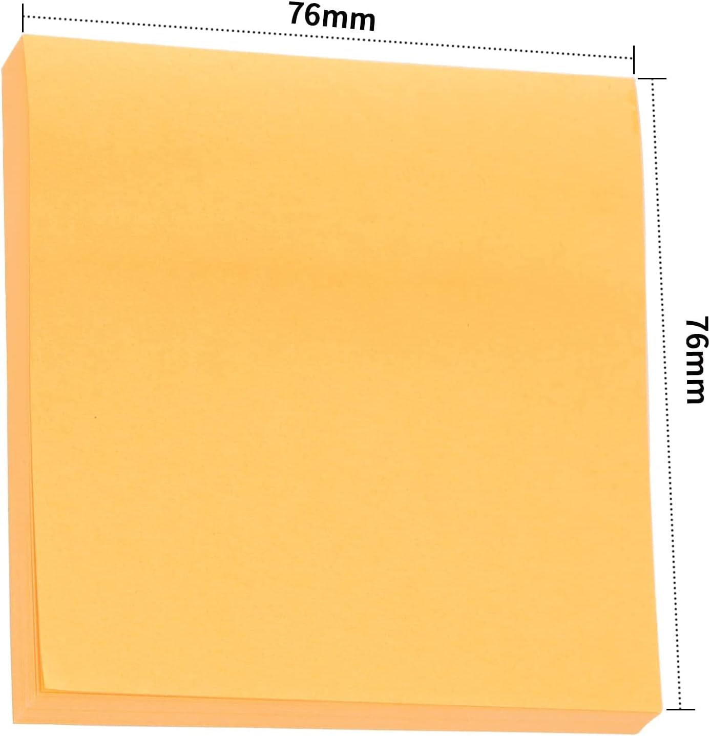 Super Sticky Notes, 600 Sheets Self-Sticking Notes for Walls Desktop Monitors and Fridge, Multi Use Sticky Notes in Pastel Colour for Organization and to Do Lists, 6 Pack 3 51KNUMHIMBL. AC SL1443