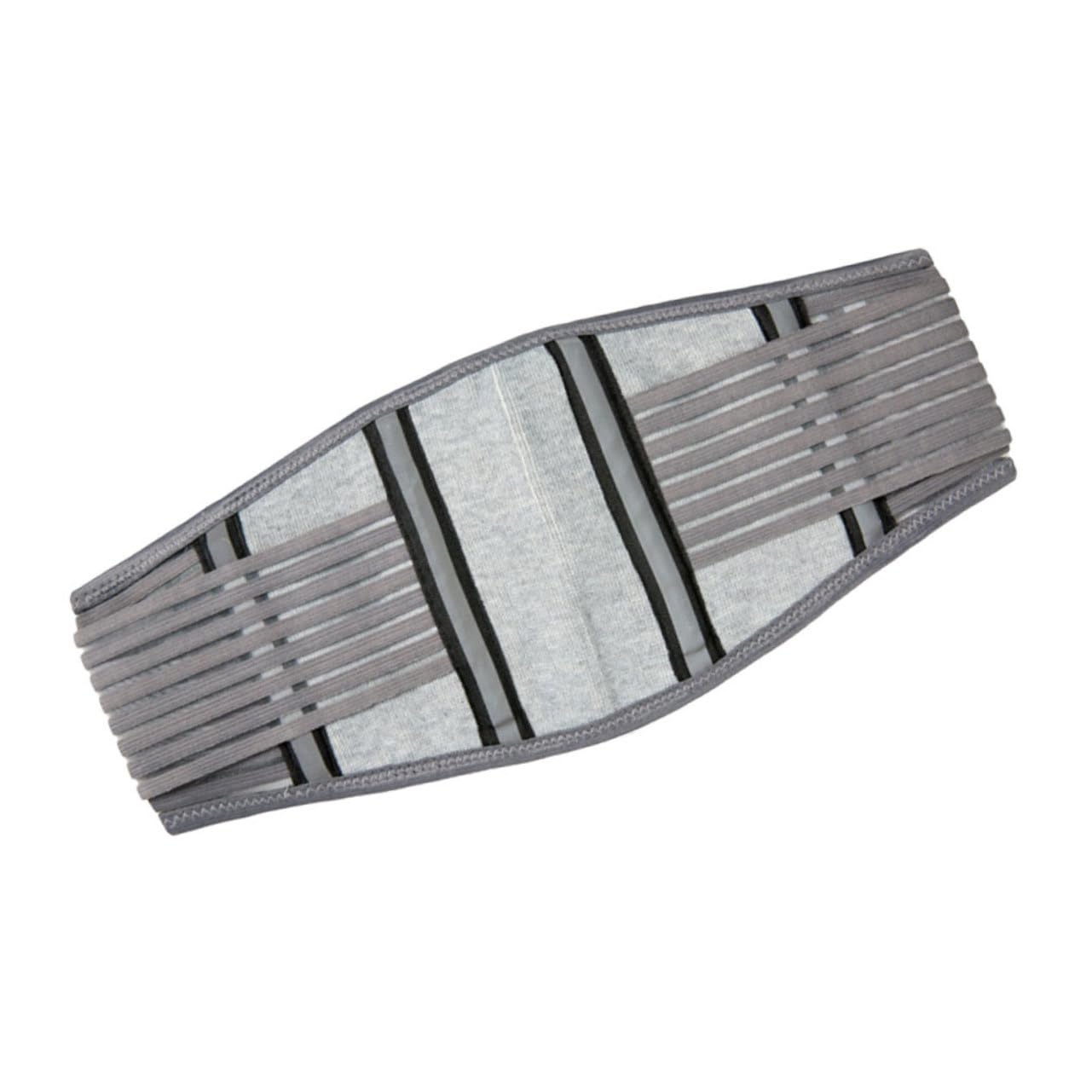 HAPINARY Lumbar Belt Back Brace for Brace Breathable Waist Support Women's Low Back Support Silver Grey