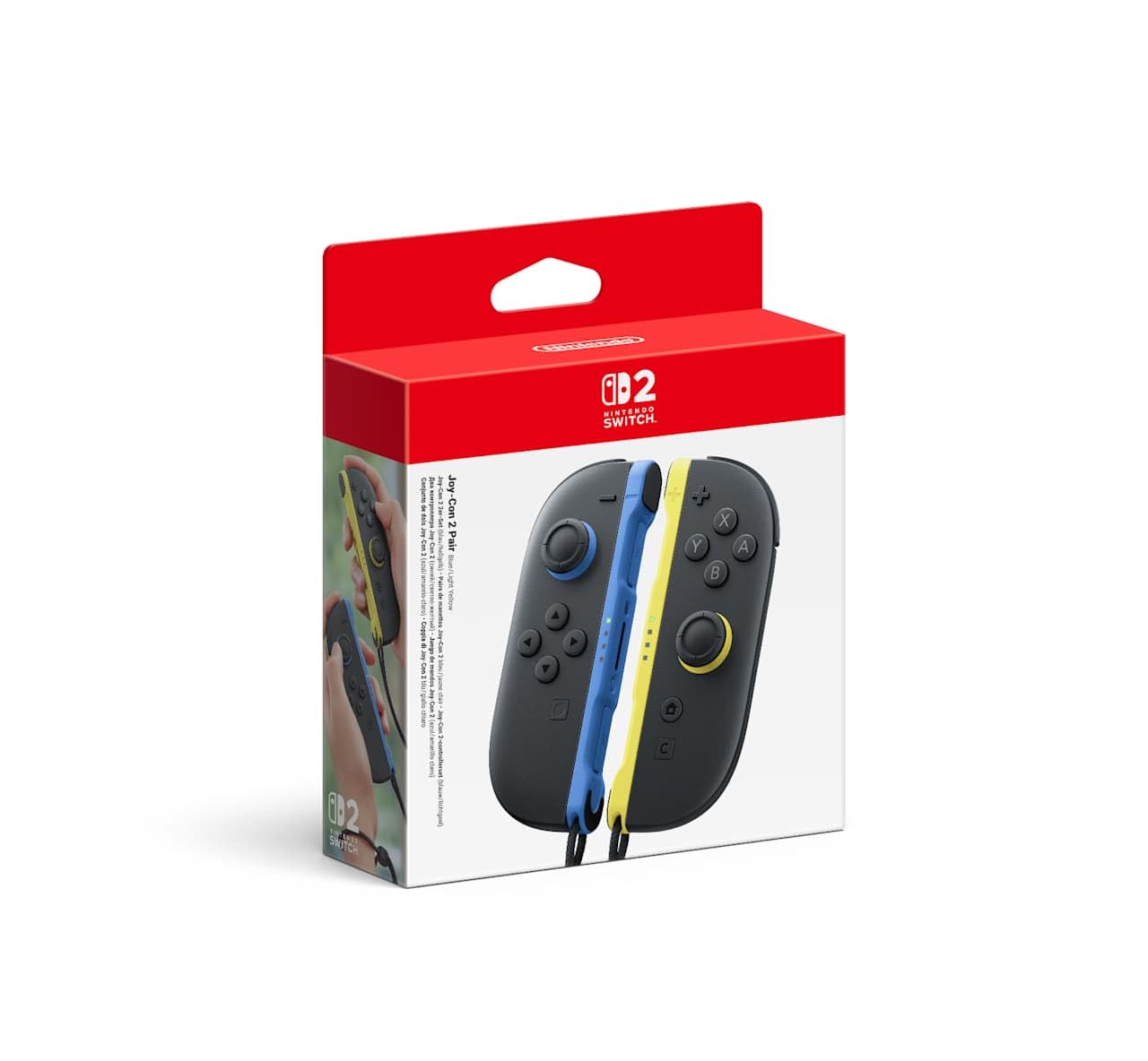 Set da due Controller Joy-Con Blu - Giallo chiaro per Nintendo Switch 2