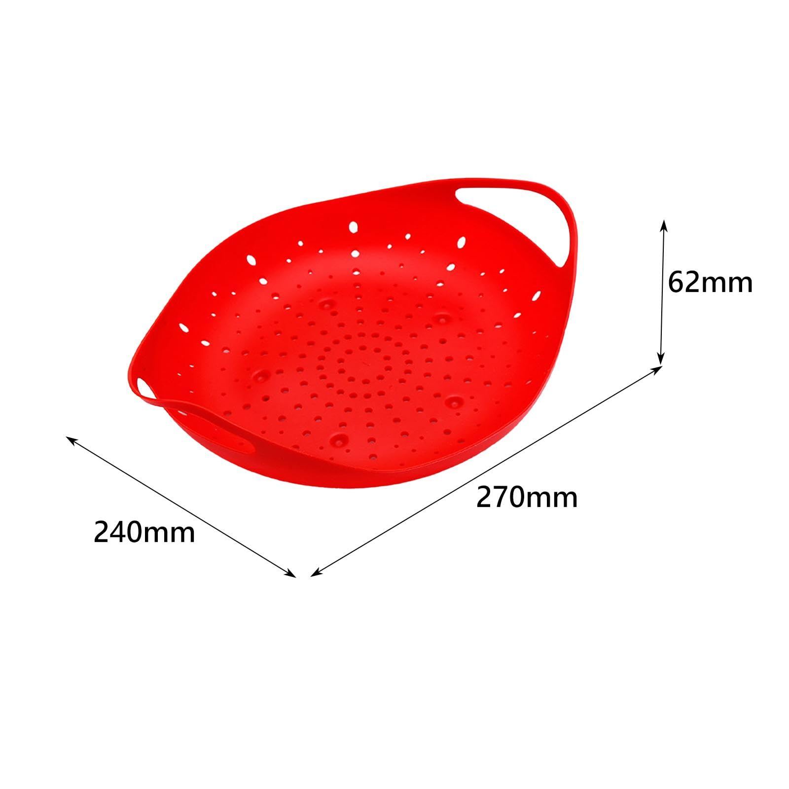 Cestello Vapore In Silicone Per Pentole - Vaporiera Pieghevole Per Verdure E Pesce - Foto 4