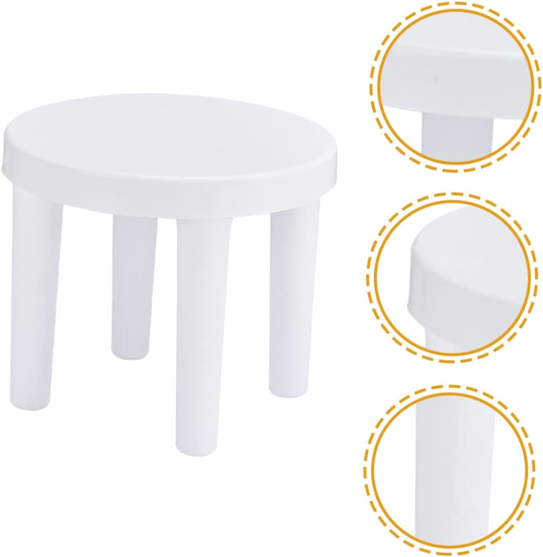 Boy Girl Friendly Slip Stool Boys and Girls Potty Stool Step for Toddlers Non-Slip and Shoe Changing